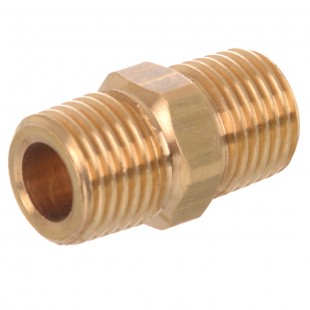 Переходник 1/4 П х 1/4 П латунь